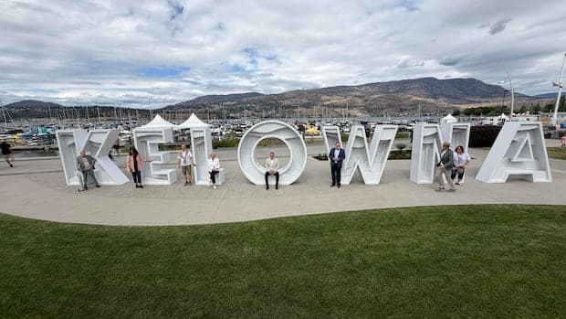 Kelowna Unveils Landmark Waterfront Sign
