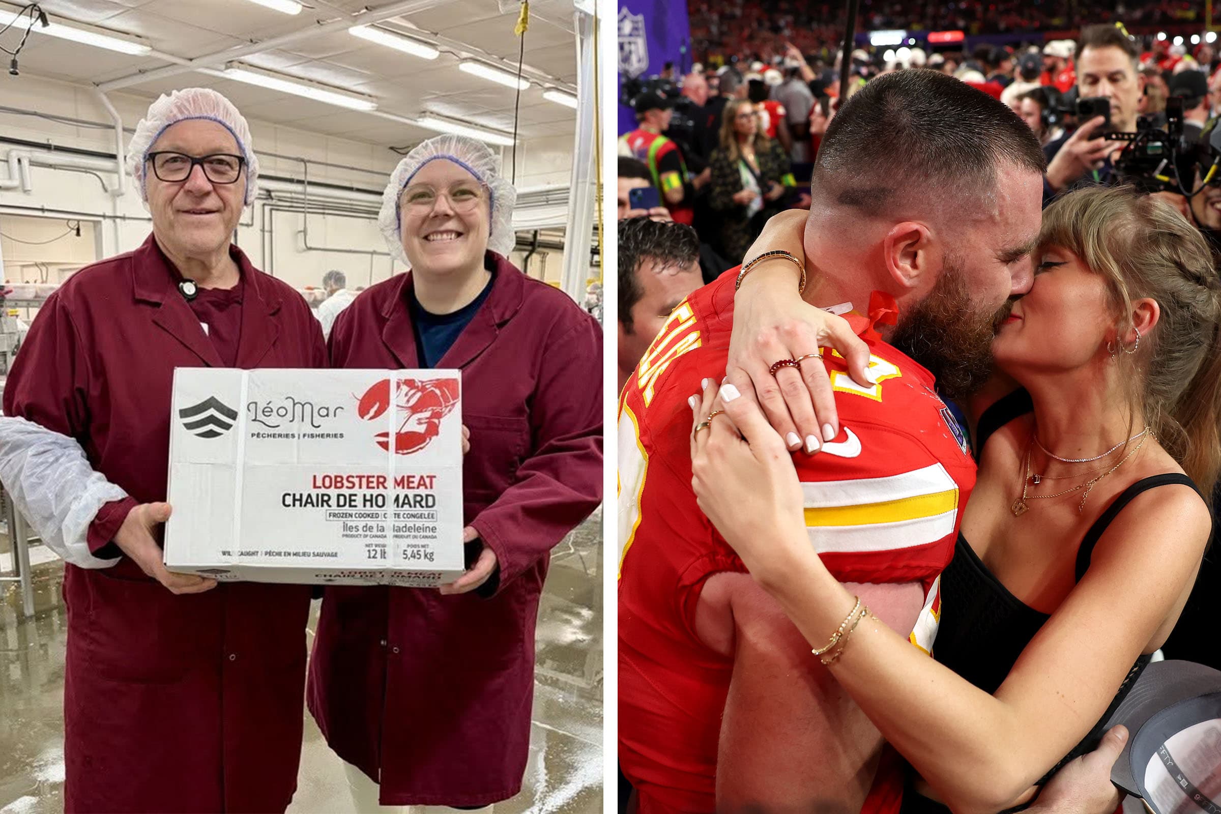Quebec Lobster Featured at High-Profile Taylor Swift-Travis Kelce Wedding