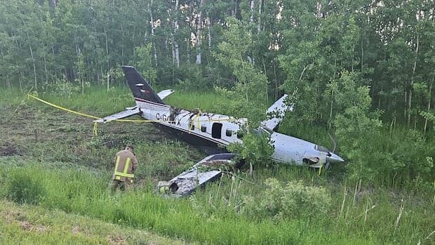Small Plane Makes Emergency Landing on Manitoba Highway